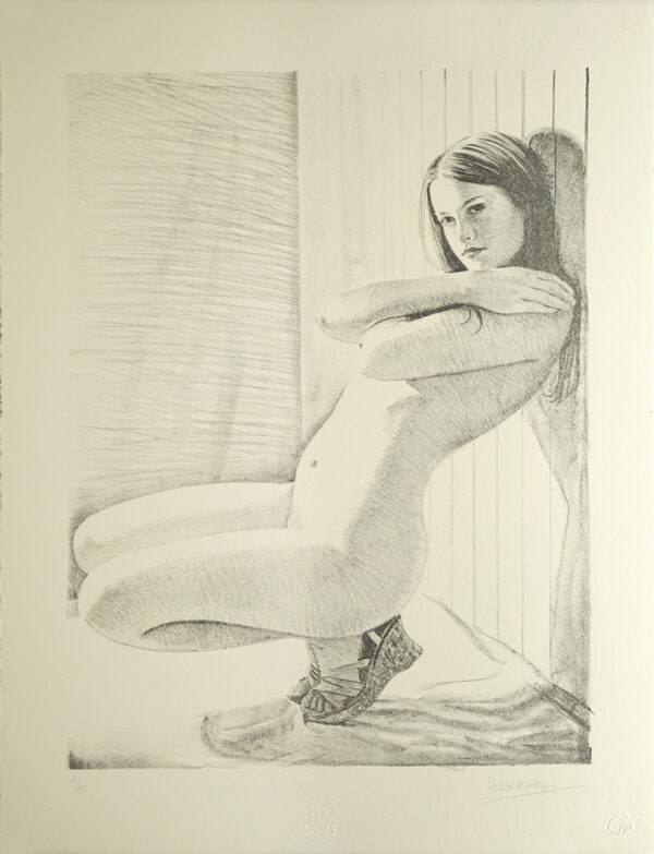O. adossée, Lithographie, 2022, éditions Anthèse (50/65 cm), signée et numérotée