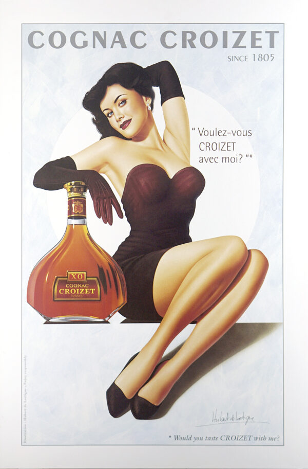 Affiche Croizet (61,5x91,5 cm) signée