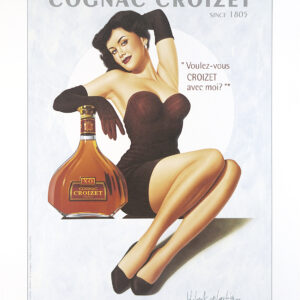 Affiche Croizet (40,5x51 cm) signée