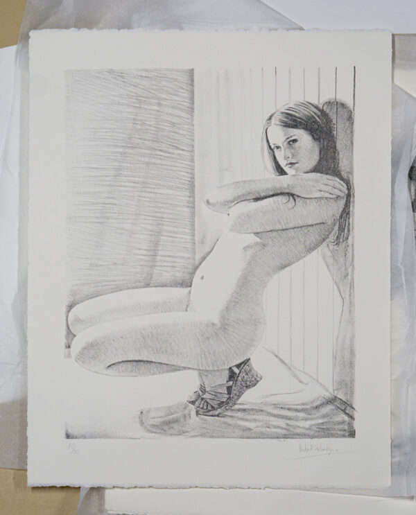 O. adossée, Lithographie, 2022, éditions Anthèse (50/65 cm), signée et numérotée