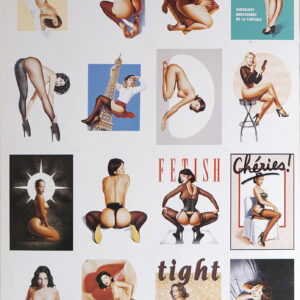 Cartes postales non rognées. Uncropped postcards.