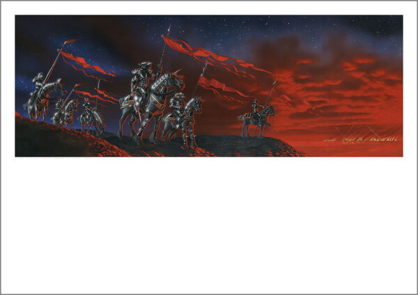 Paravent Hawkmoon 1988 role-playing screen (format A3,29,7x42 cm)