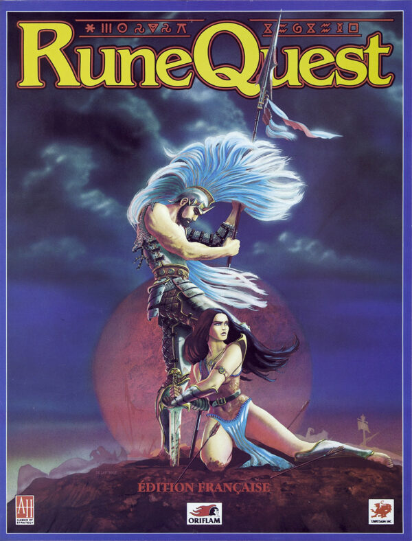 Affiche RuneQuest première édition